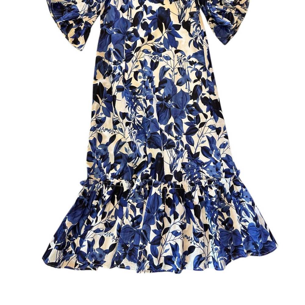 NEW FITZROY & WILLA soleil print mini dress in french floral - Picture 3 of 4